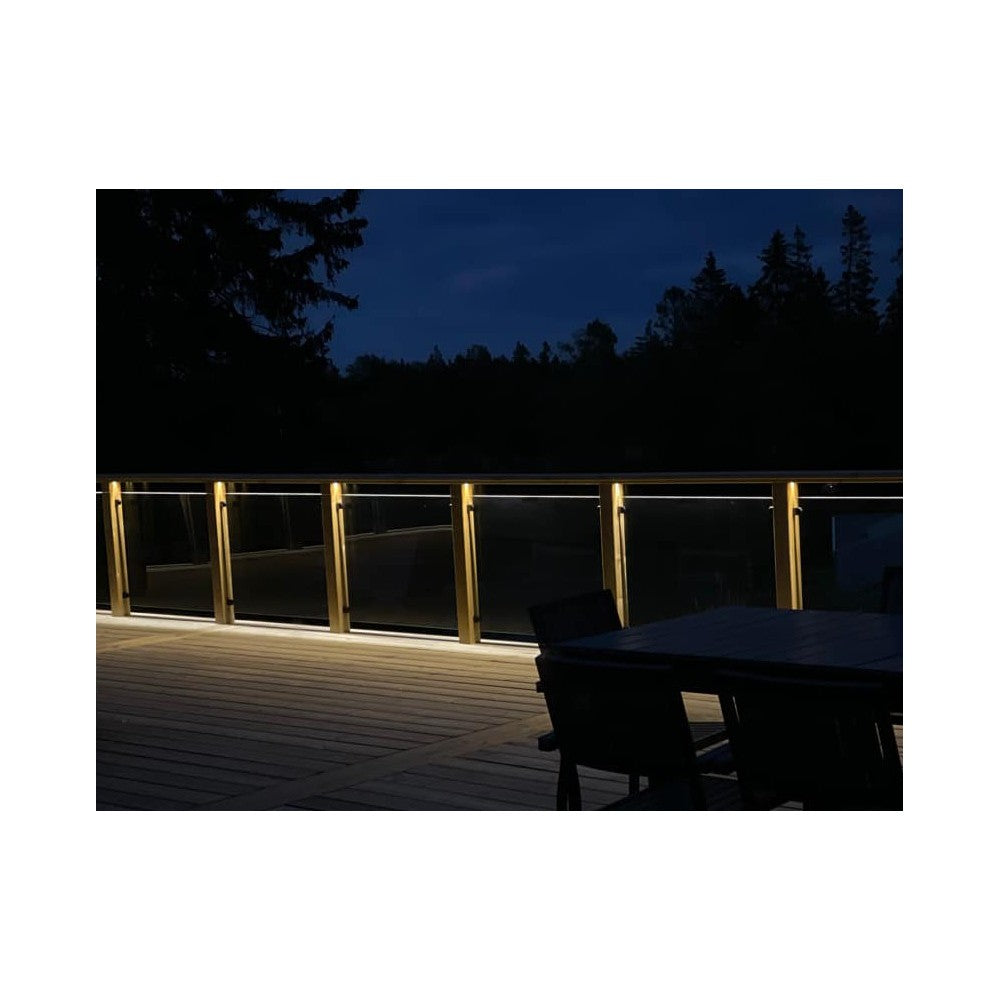 5 m LED strip (Type X-2) - 230V, vandtæt, IP67, 100 LED, 10W/m, klippes hver 10cm