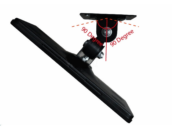 Vægbeslag til iPad 7/8/9 (10.2") - Med lås, Sort