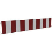 Schake spærrebom 50 x 250 cm, 045, stopskilt