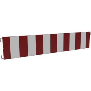 Schake spærrebom 50 x 250 cm, 045, stopskilt