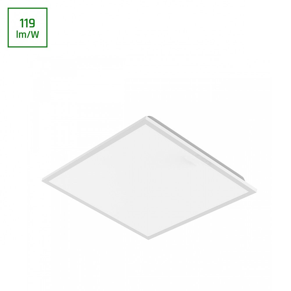 Algine Panel 36W - Neutral Hvid, 230V, 120°, IP20, 600x600x30, Hvid - 3 års producentgaranti