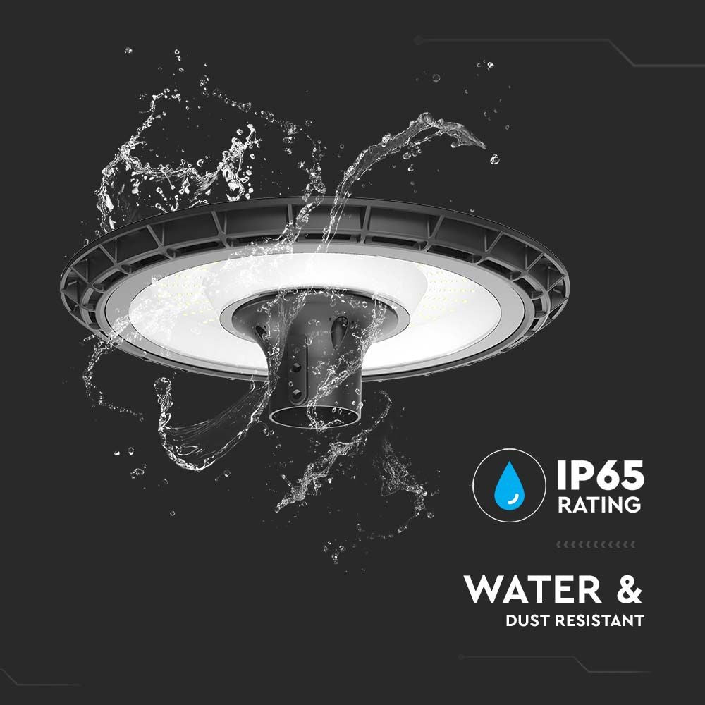 120W LED Havelampe med 4000K lysfarve og 9800lm lysstyrke - RA80 og IP65-klassificeret