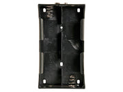 Batteriholder til 4xD bat. (m. knapterminaler)