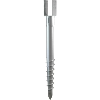 Stavrex 65 x 750 mm jordskrue med 3" stolpesko, 1:20 maskine