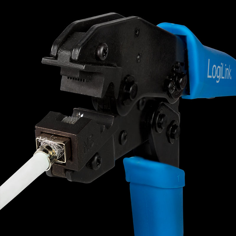 Krimptang til skærmede CAT6a / CAT7 RJ45 stik