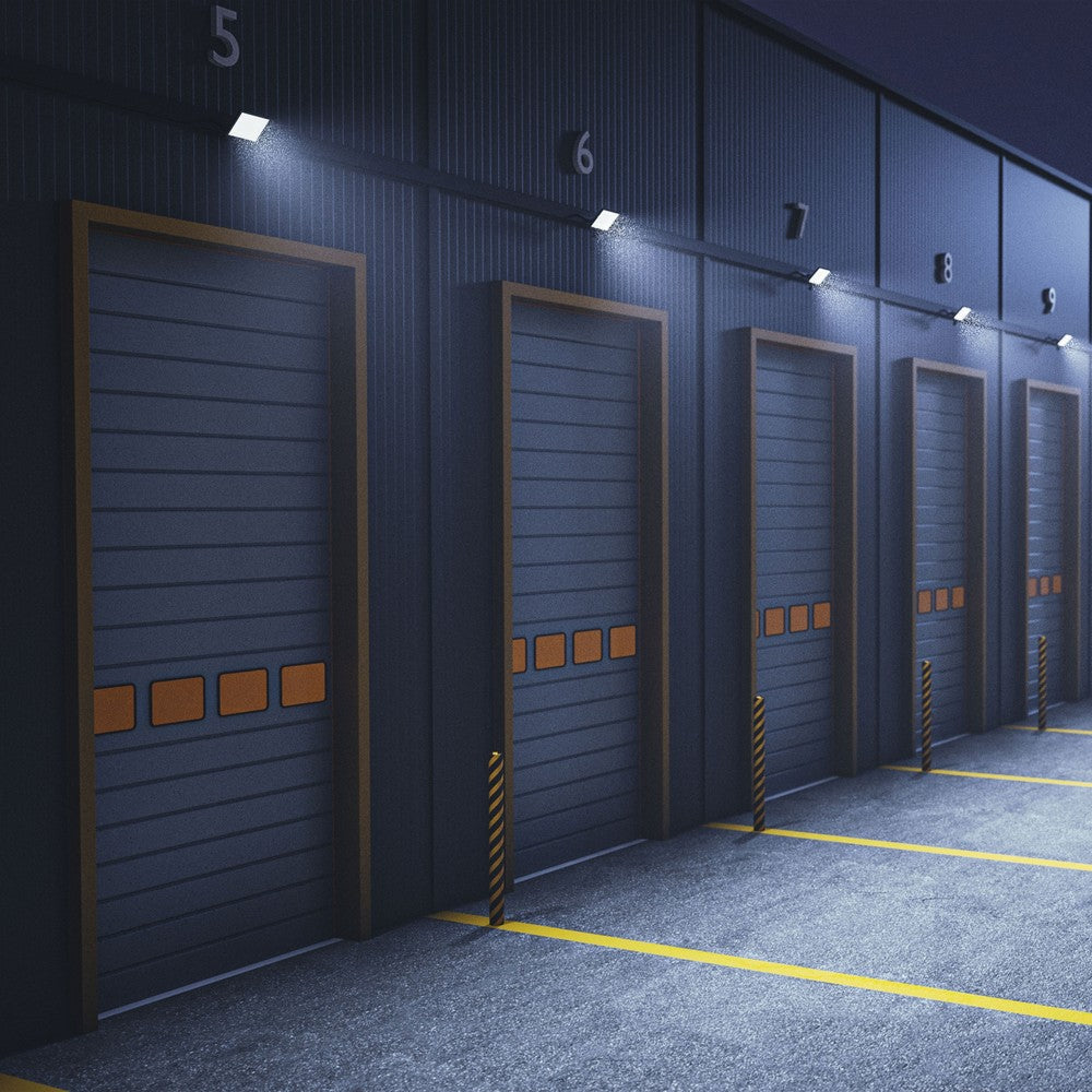 100W projektør Noctis Lux 4 - Sort, IP65, 230V, Spectrum.