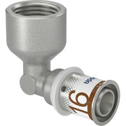 Uponor S-Press vinkel m/muffe 16-Rp1/2"FT