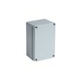 Monteringskasse aluminium 80x130x60mm