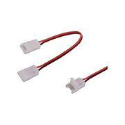Stik til LED Strip 10mm - Dobbelt Hoved til fleksibel belysning