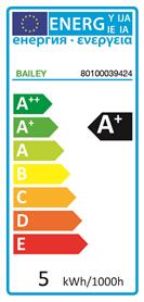 PL LED pære - 240V / 4,5W 120°, G23 sokkel (840)