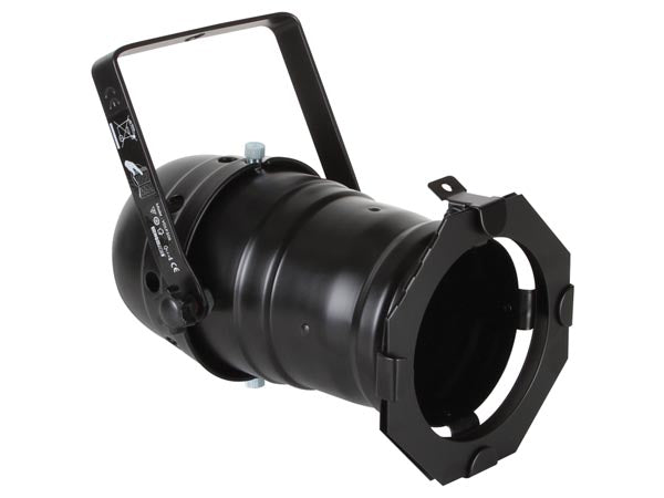 PAR30 lampehus - Sort, E27, kabel m. stik