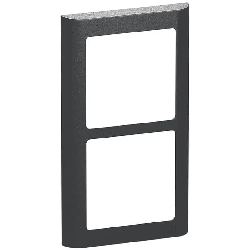 LK Fuga ramme SOFT 63 2x1m lodret - koksgrå