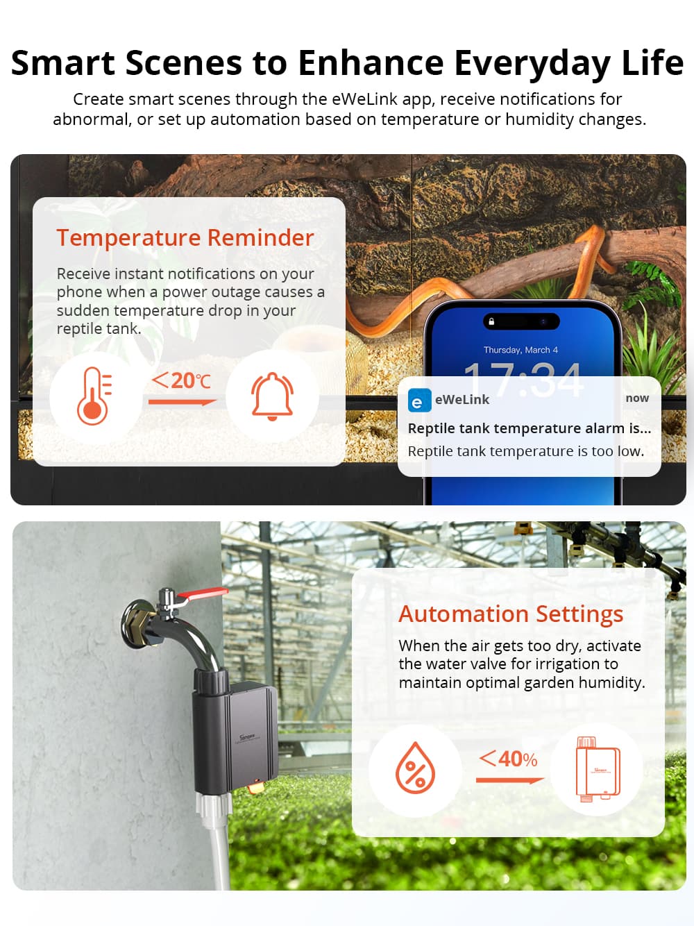 ZigBee SNZB-02WD - Temperatur- og Fugtighedssensor