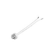 MR16 fatning, keramisk, med holder til downlight, inkl. 12V input