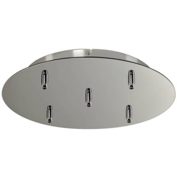 FITU loftroset 5 udtag, rund, Ø330 mm, krom