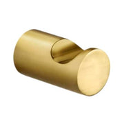Håndklædekrog, curve, 2 stk, børstet messing