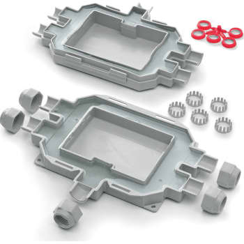 Raytech samledåse med indbygget gel 210x155x45