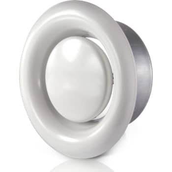 125 mm Udsugningsventil med ramme ventilation KL