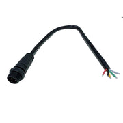RGBW Saunalys Startkabel - 25 cm, 24V, IP68 Klassificeret
