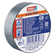tesa isoleringstape 53988, PVC 15 mm x 10 m, grå