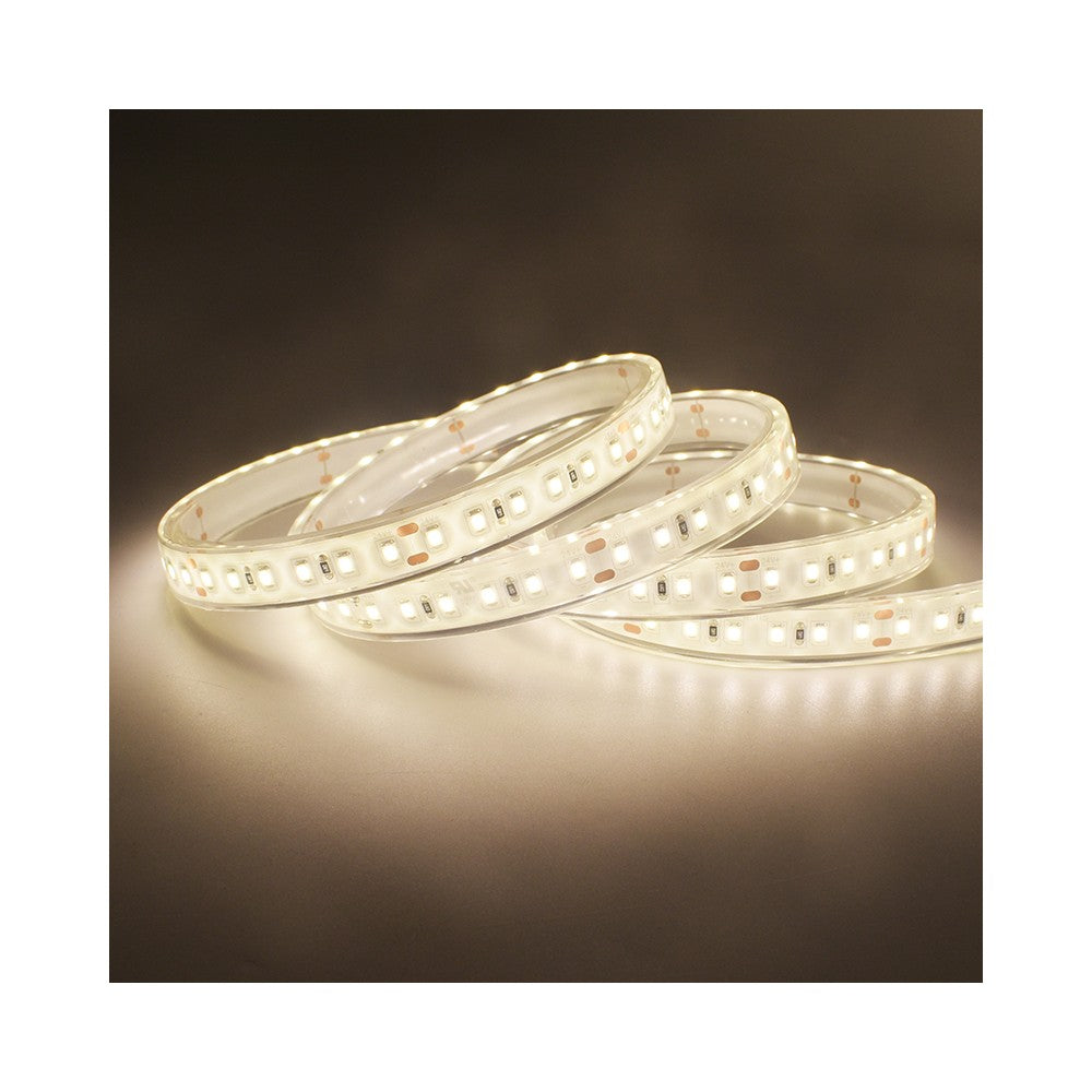20m Vandtæt Pool LED Strip med 120 LED pr. meter, 7,5W/m, IP68, 24V, 750lm/m, RA80