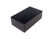 G1024B plastkabinet - Sort (157x95,5x53mm)