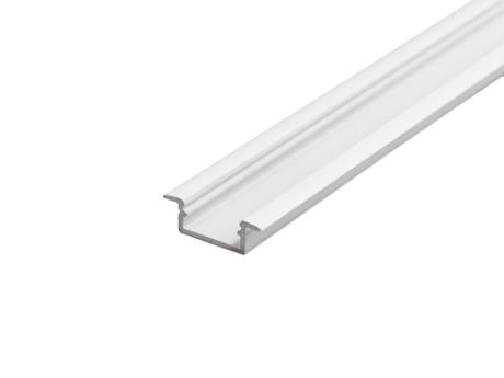 DIOFLEX alu profil BEGTIN12 J/S 2m hvid