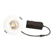 Sabina Low profile Fixed Downlight ISO Mat Hvid 2700K 375lm 5,4W Dæmpbar IP44