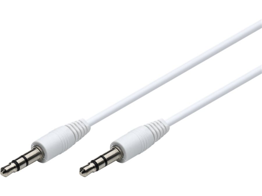 Kompakt HDMI til VGA konverter m. audio - HDMI hun, Hvid