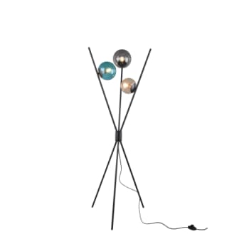 Lance Gulvlampe 3L E14 sort