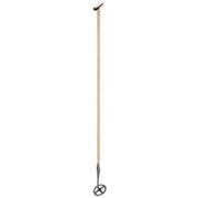 De Pypere 130 mm rundhakke med 170 cm træskaft med håndtag