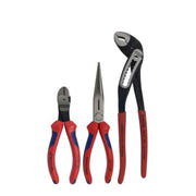 KNIPEX tangsæt med vandpumpetang, bidetang og spidstang