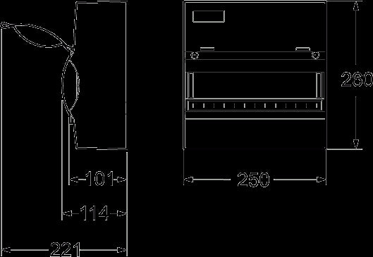 UMI-ie f. individuel elektronisk måling lysegrå