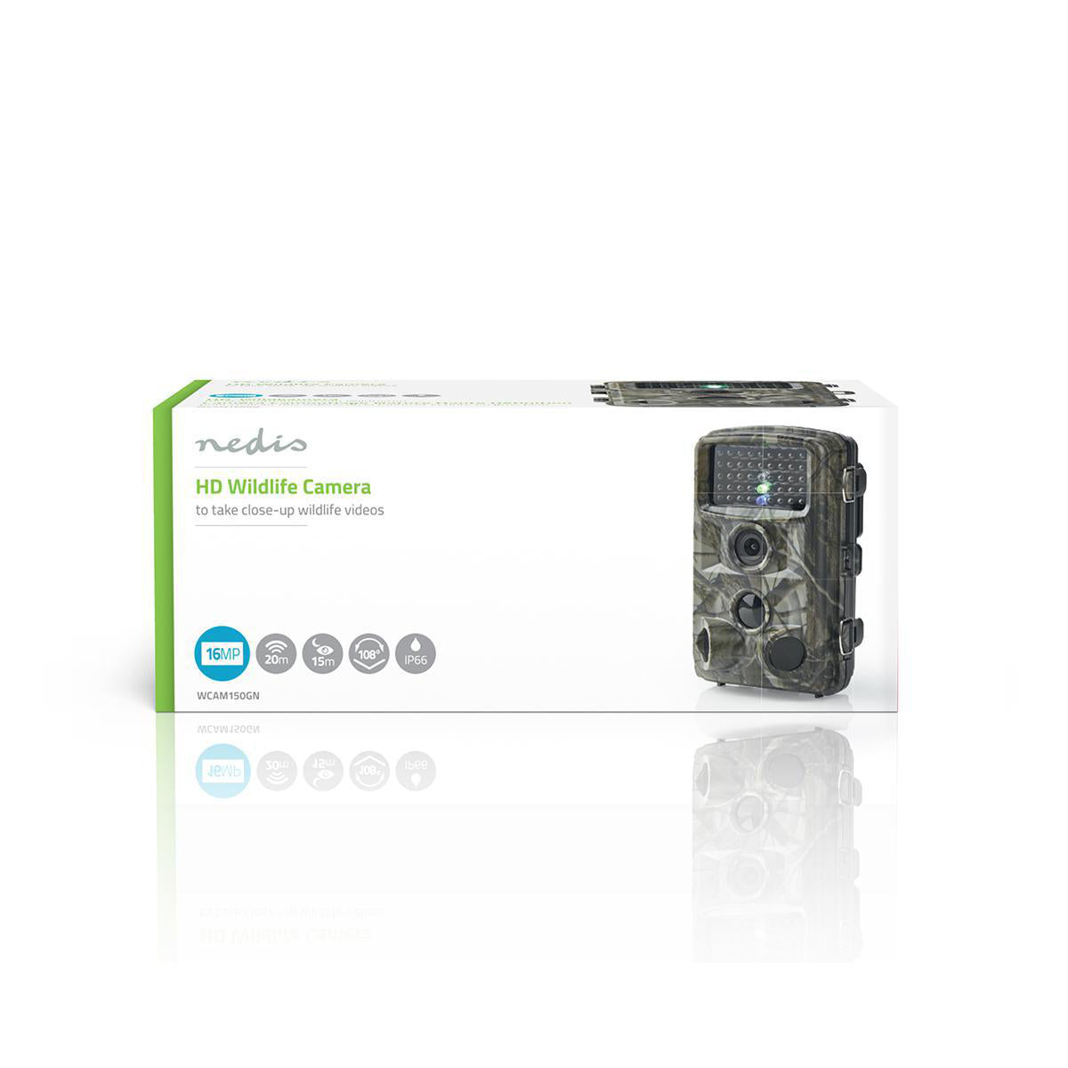 Vildtkamera - Fuld HD (1080p) m. sort IR