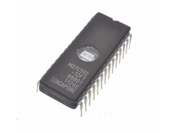 M27C512-15 CMOS EPROM - 5V 512K (64Kx8) 150ns (DIP28)
