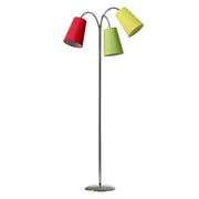 Gulvlampe Salsa Krom Med R-G-G Skærme