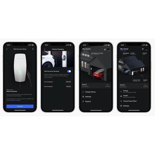 TESLA WALL CONNECTOR 22 KW HVID