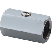 Securex 16-2240 DN20 3/4" muffe/muffe forkromet
