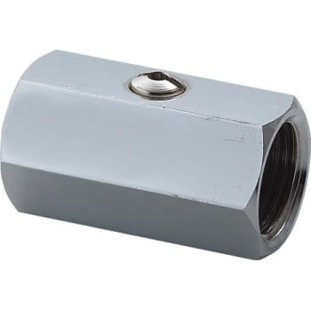 Securex 16-2240 DN20 3/4" muffe/muffe forkromet