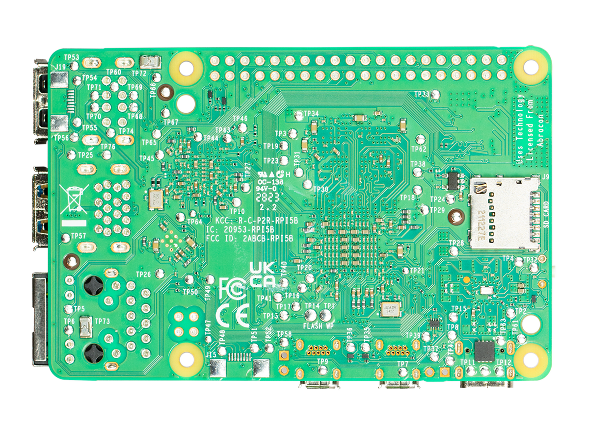 Raspberry Pi 5, 8GB RAM, Broadcom BCM2712 64bit
