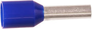 Isoleret ABIKO terminalrør KA2,5-8ETW 2,5mm2 L8 Blå