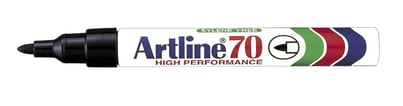 Marker Artline 70 permanent sort 1,5mm