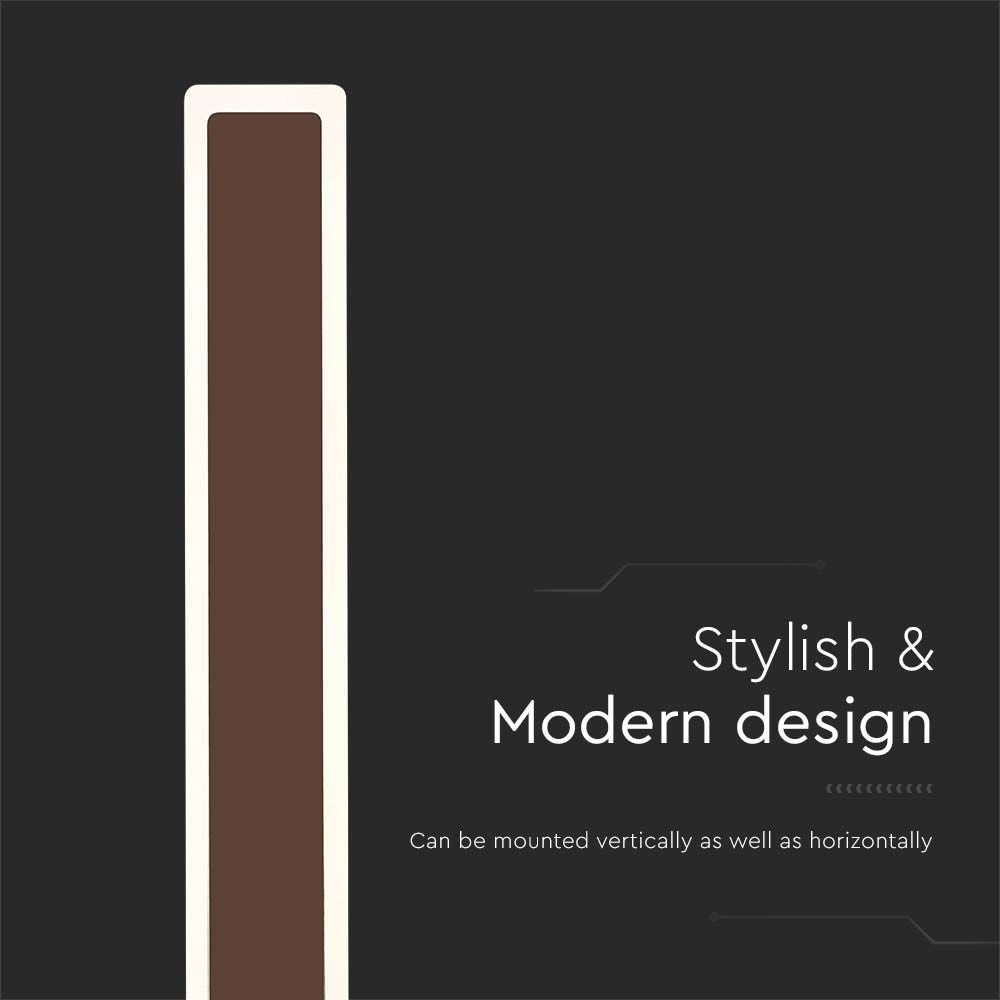 Væglampe LED 17W Corten IP65 med 4000K lysfarve og 2330lm - RA90 kvalitet til udendørs brug