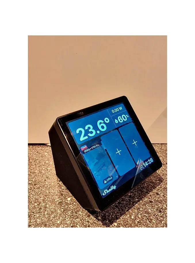 Shelly - Wall Display bordstander - 45 grader - Sort