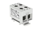OTL-isoleret universal klemme aluminium/kobber 2*(1,5-50) mm2 grå