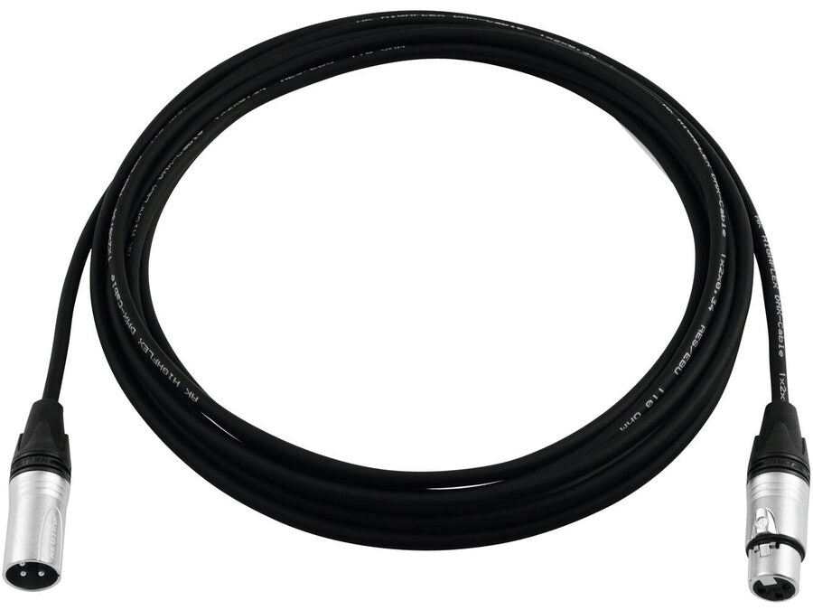 Prof. mikrofonkabel - 3pol XLR han/hun, Neutrik (1,5m)