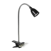 Klemspot Kobra Sort Led