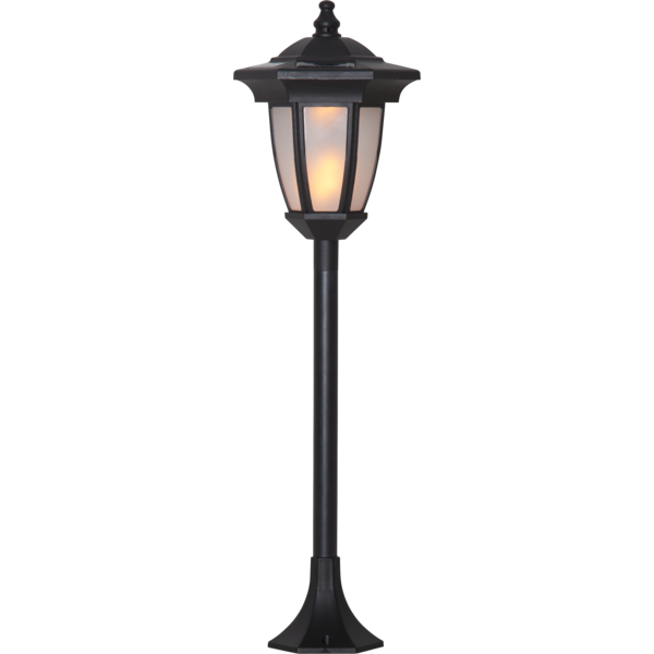 Star Trading Flamme 4-i-1 solcellelampe-sort