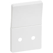 Fuga Tangent stikkontakt uden jord hvid