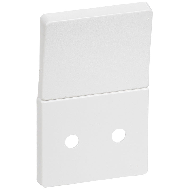 Fuga Tangent stikkontakt uden jord hvid